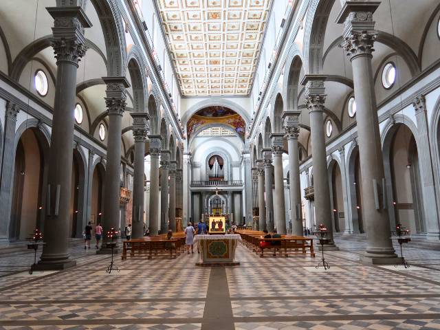 basilica san lorenzo interior